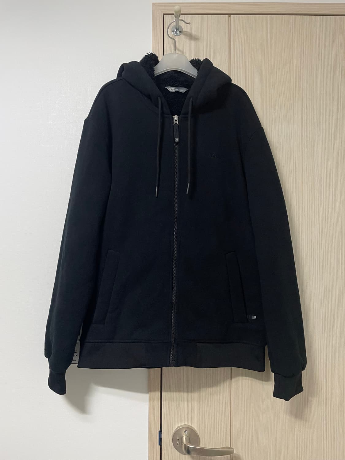 네파 남성 플리스 후드 집업 블랙 105 상품이미지8