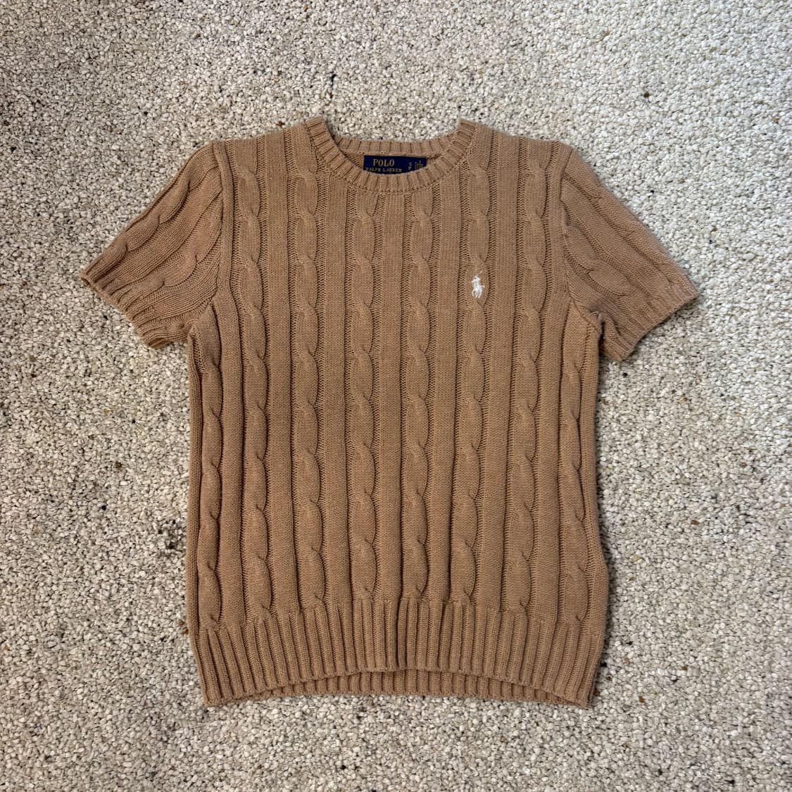 폴로 반팔 니트 상품이미지1