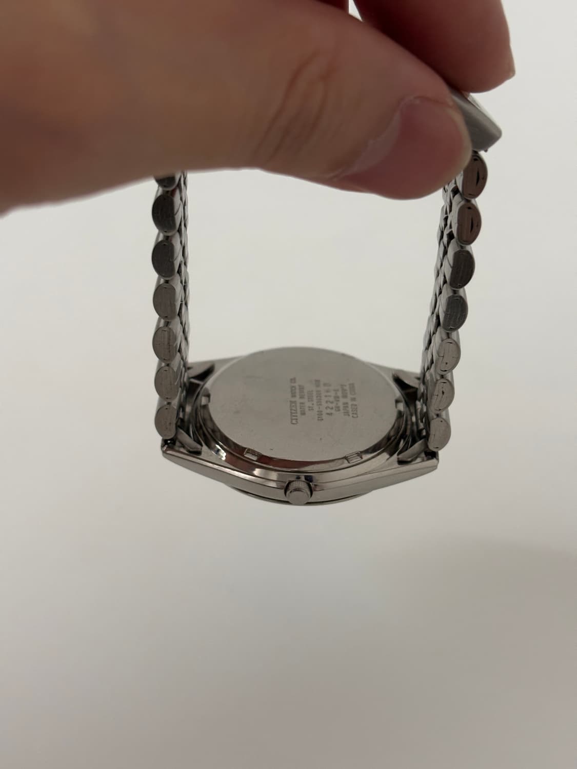 1980s CQ Purple Dial Silver Quartz 상품이미지8