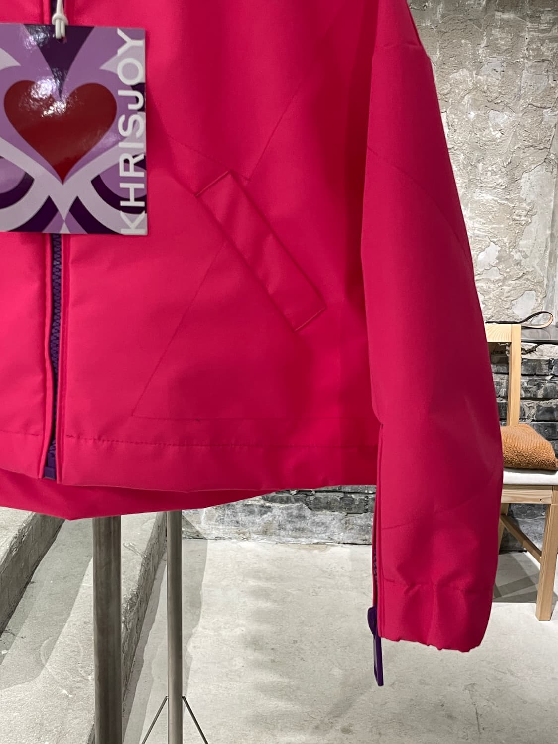 크리스조이 키즈 플라밍고 크롭 윈드브레이커 상품이미지5