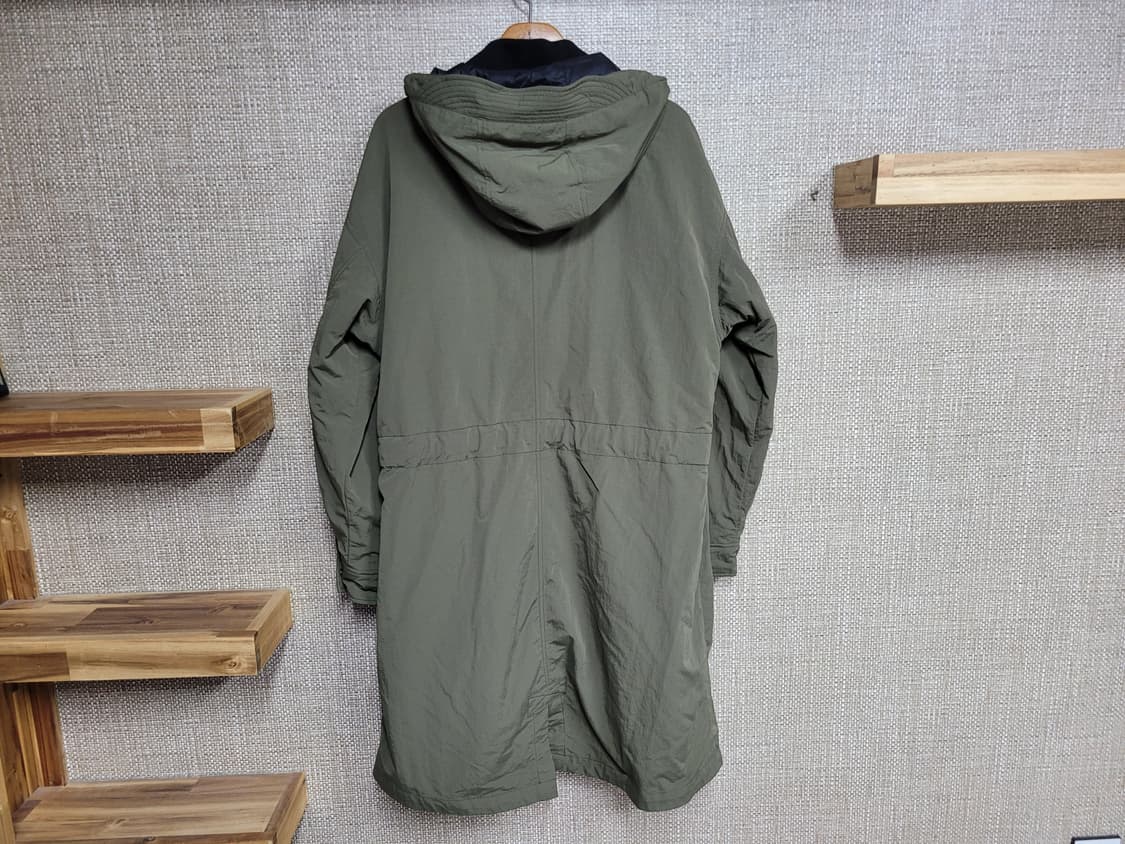 100사이즈 블랙야크 경량 후드 롱패딩 점퍼  상품이미지3