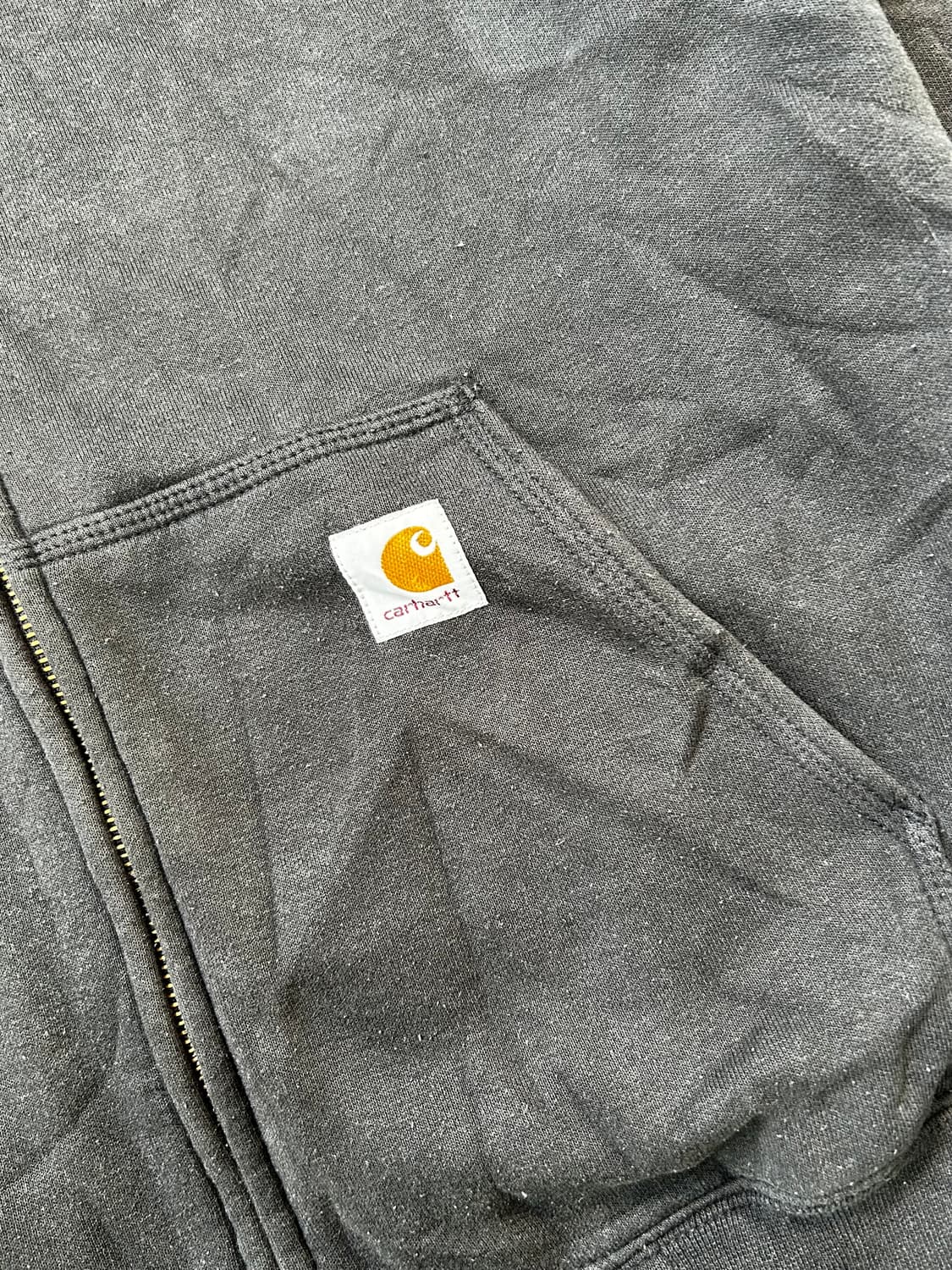 칼하트 블랙 후드집업 M 상품이미지7