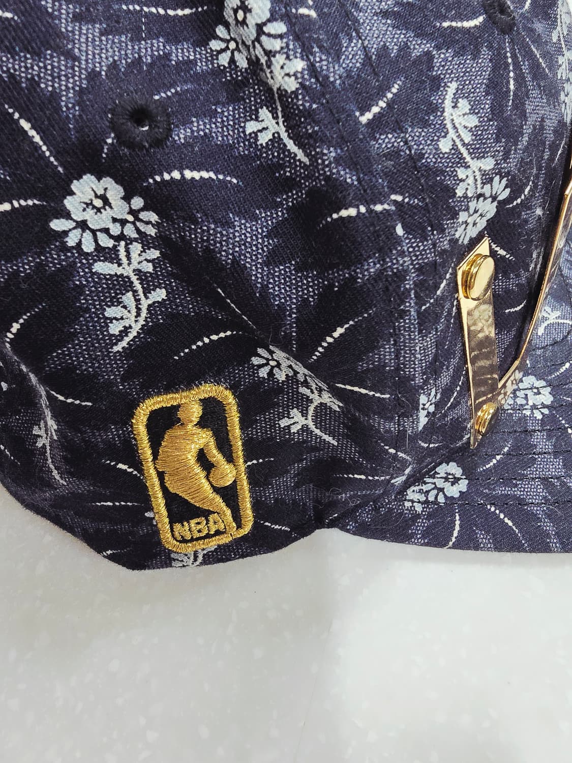 NBA 플라워 패턴 볼캡 모자 상품이미지6