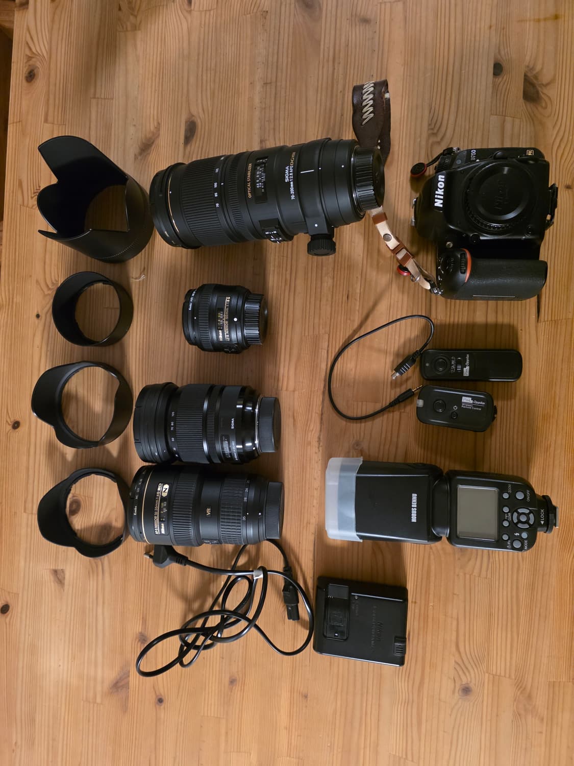 (일괄) Nikon D750+줌 렌즈 2개+단 렌즈 1개 판매 상품이미지1