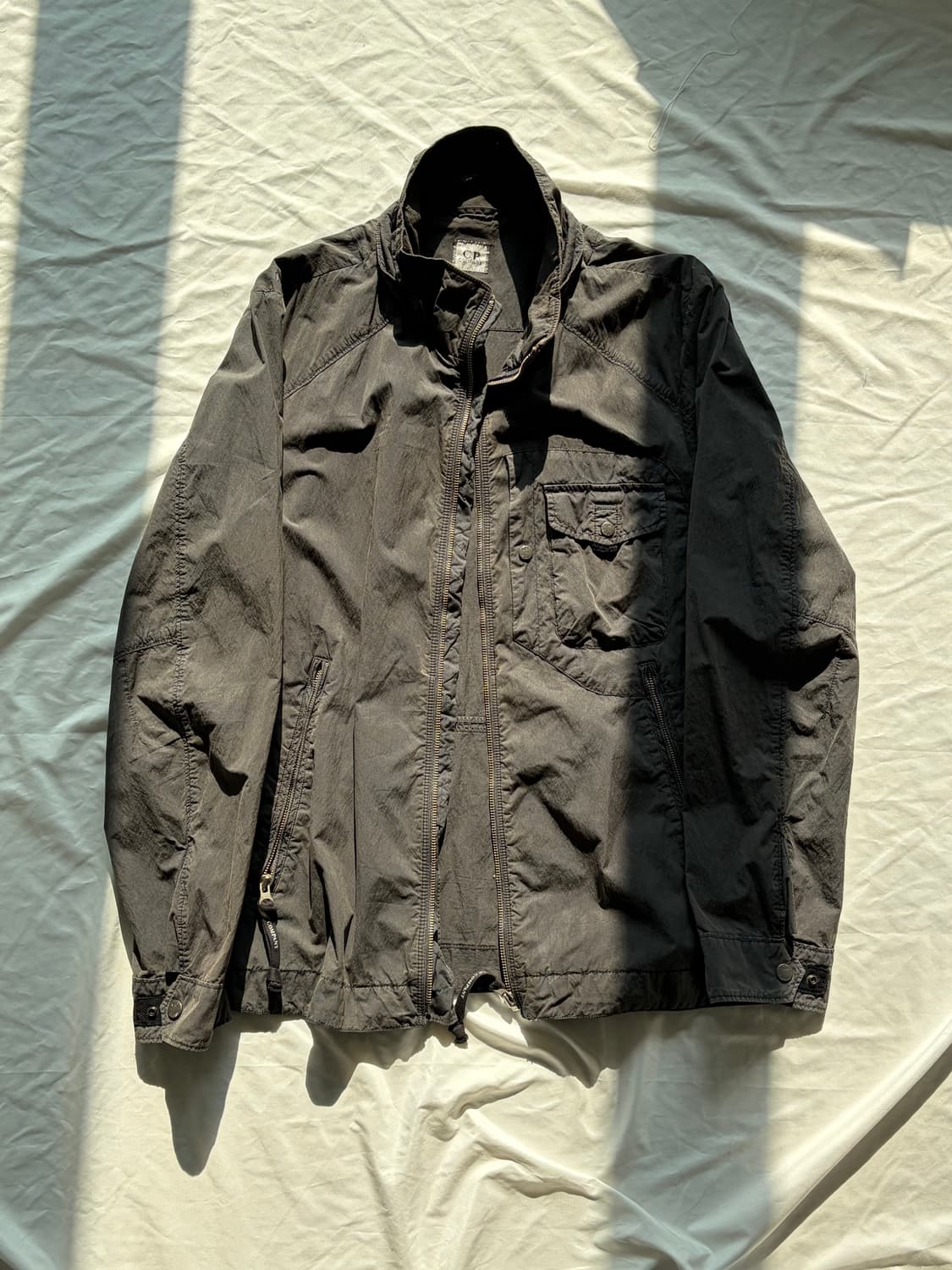 cp 컴퍼니 가먼트 다잉 집업 자켓 상품이미지1