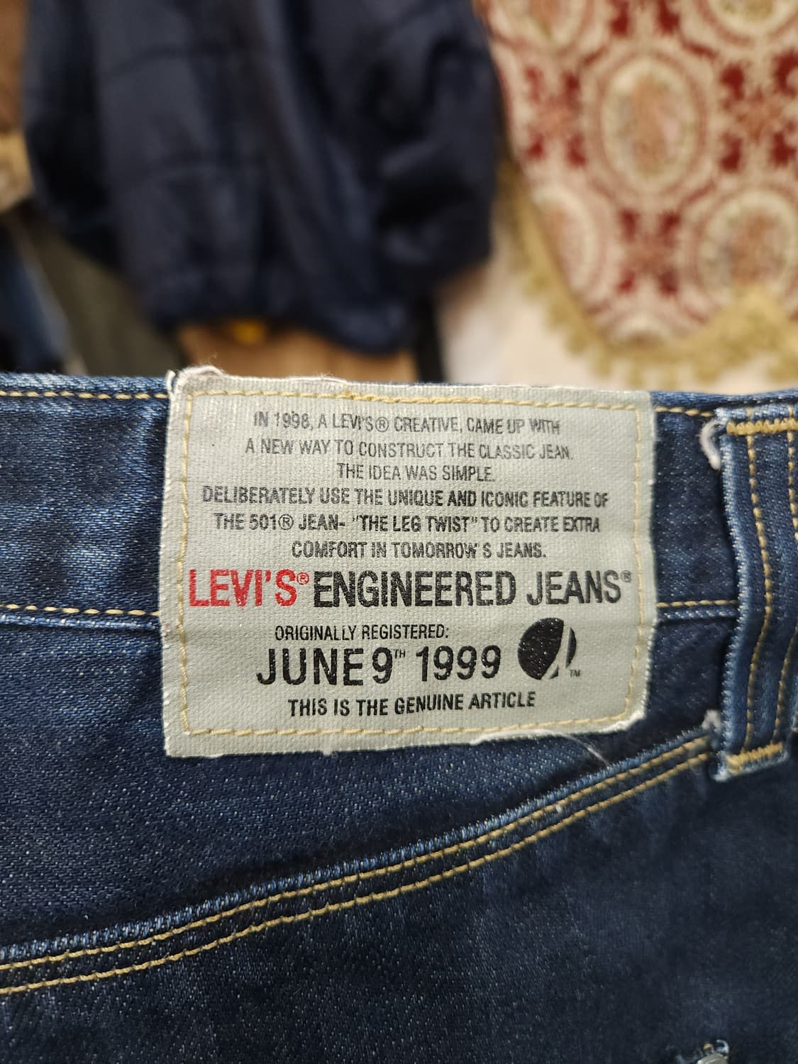 리바이스 00s 엔지니어드 데님팬츠 

 상품이미지7