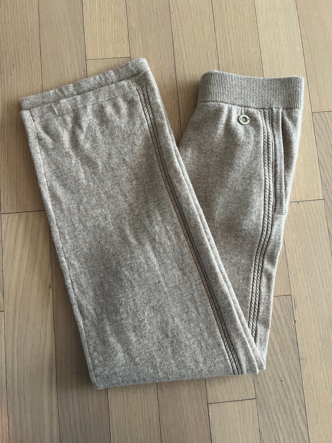 Loro Piana Cashmere Blend Knit Wide Pant 상품이미지4