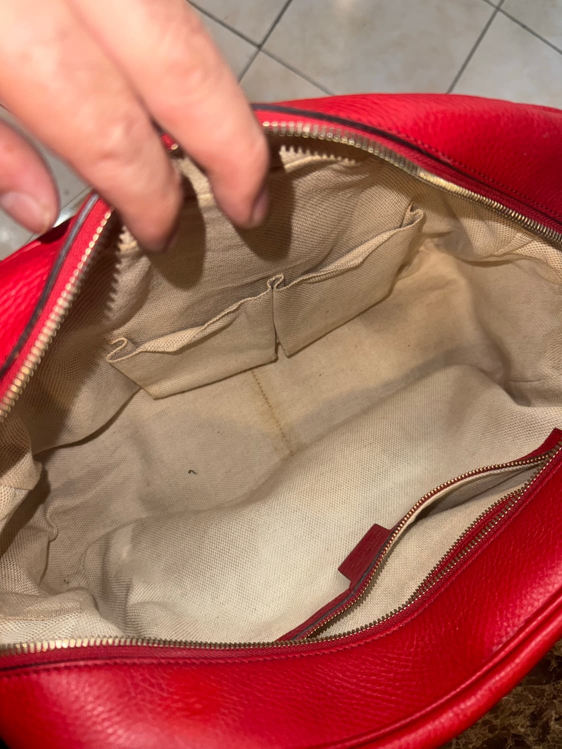 정품 구찌 소호태슬 디스코 체인백 팝니다 상품이미지5