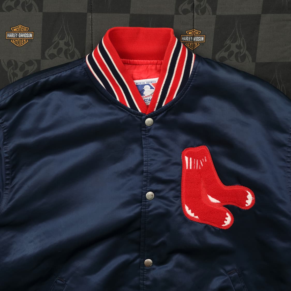 90s 스타터 보스턴 레드삭스 베이스볼 자켓 상품이미지2