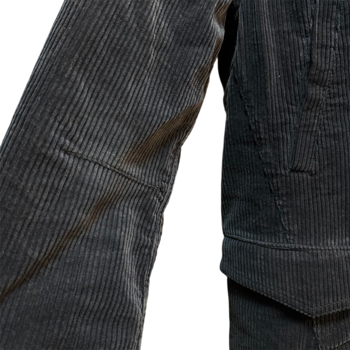 08aw 넘버나인 코듀로이 무스탕 코트 상품이미지3