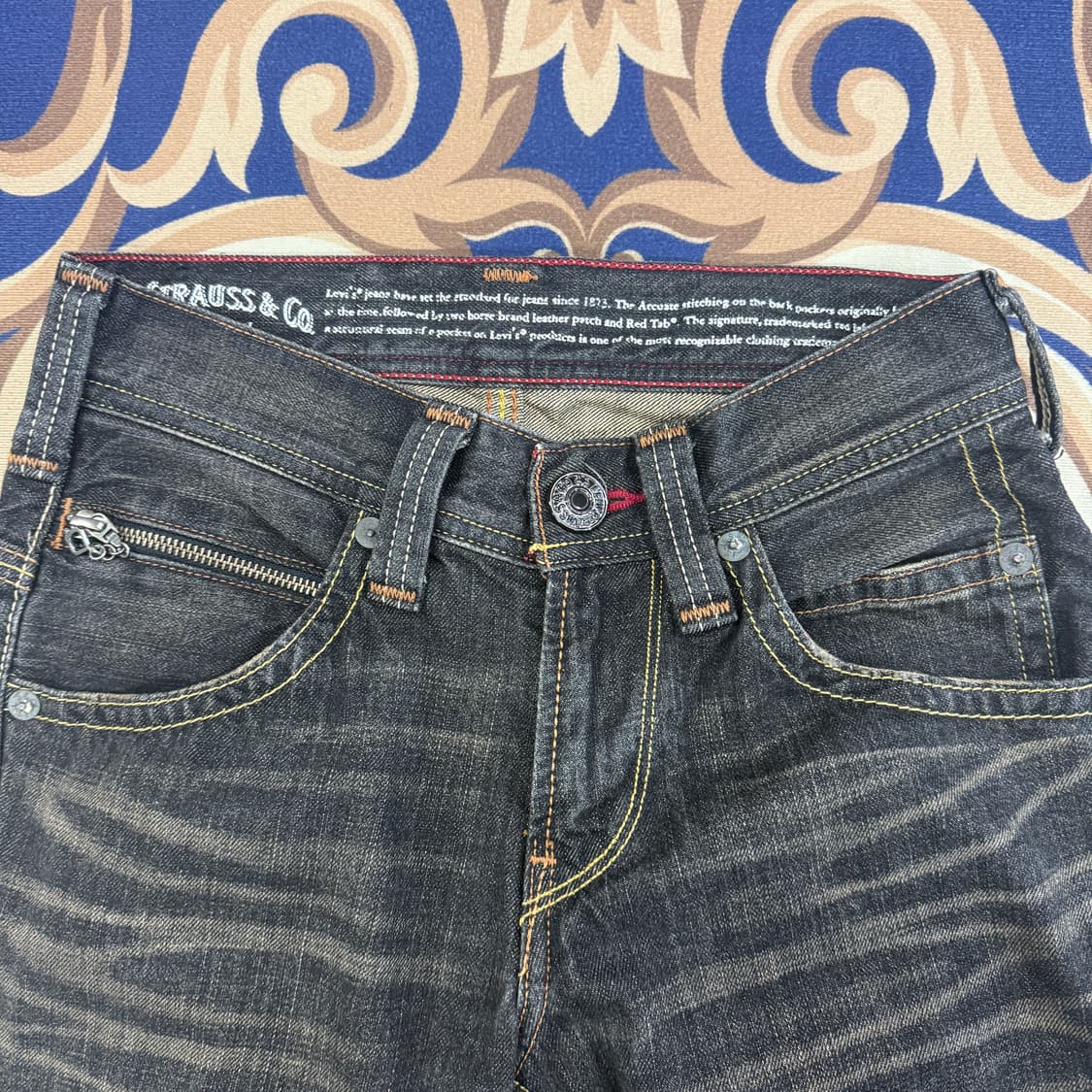 (28)00s 리바이스 Levis 502 워싱데님팬츠 상품이미지4