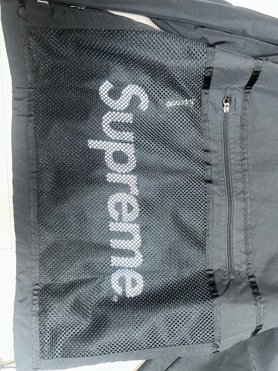 나이키 x 슈프림 트레일 자켓 블랙 L 상품이미지5