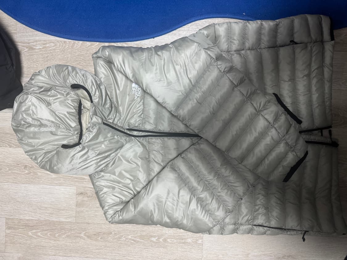 노스페이스 테라피크 경량 패딩 클레이 그레이 해외 XL 상품이미지2