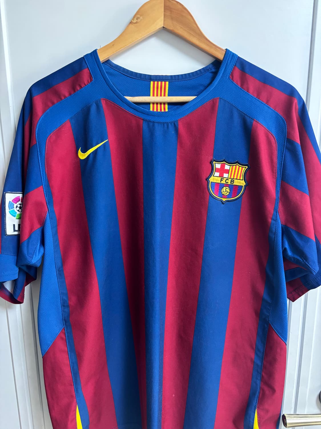 0405 바르셀로나 호나우지뉴 마킹 유니폼 상품이미지1