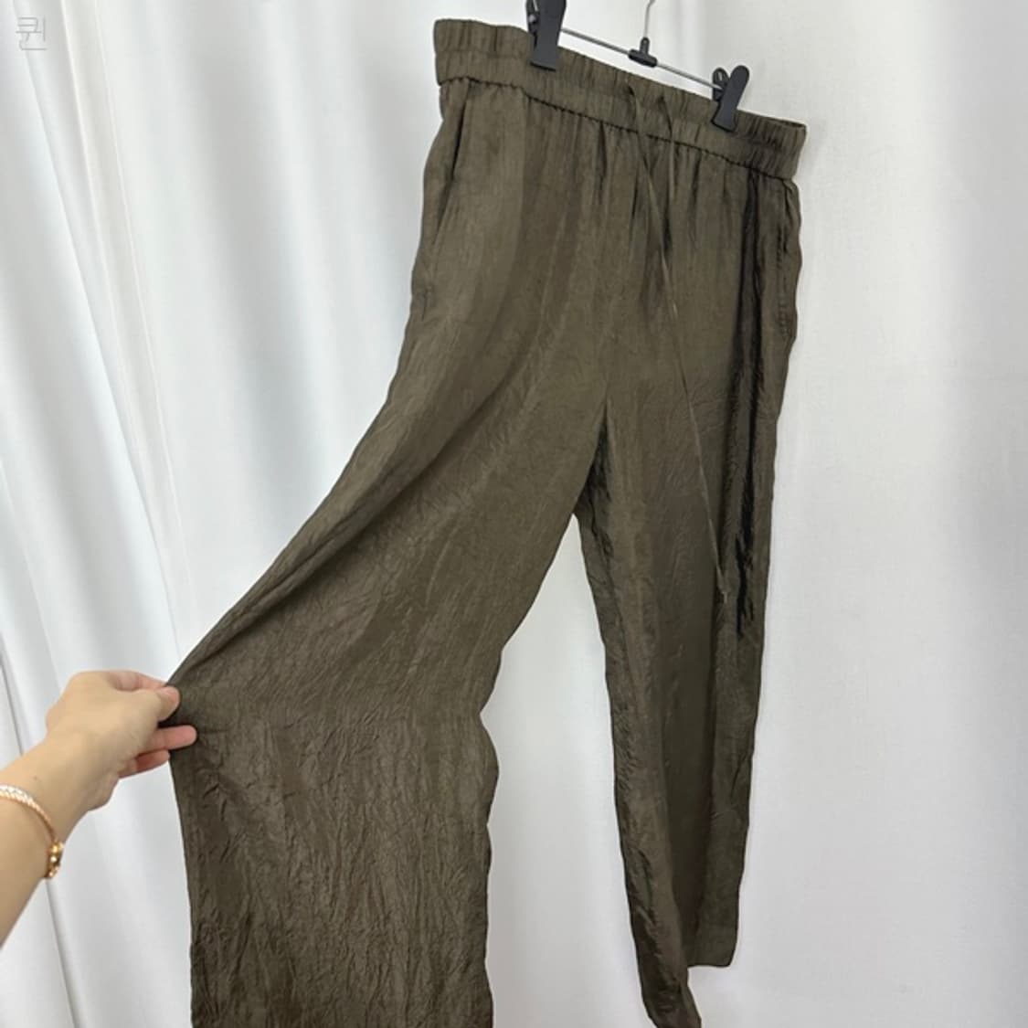 제이슨우 여자 밴딩 와이드 편한바지 (구88) 상품이미지4