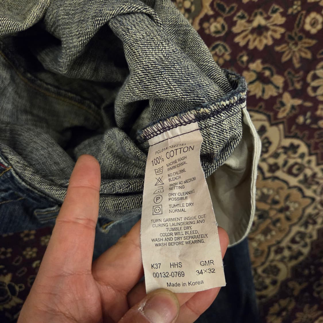 리바이스 엔지니어드진 34 사이즈 상품이미지4