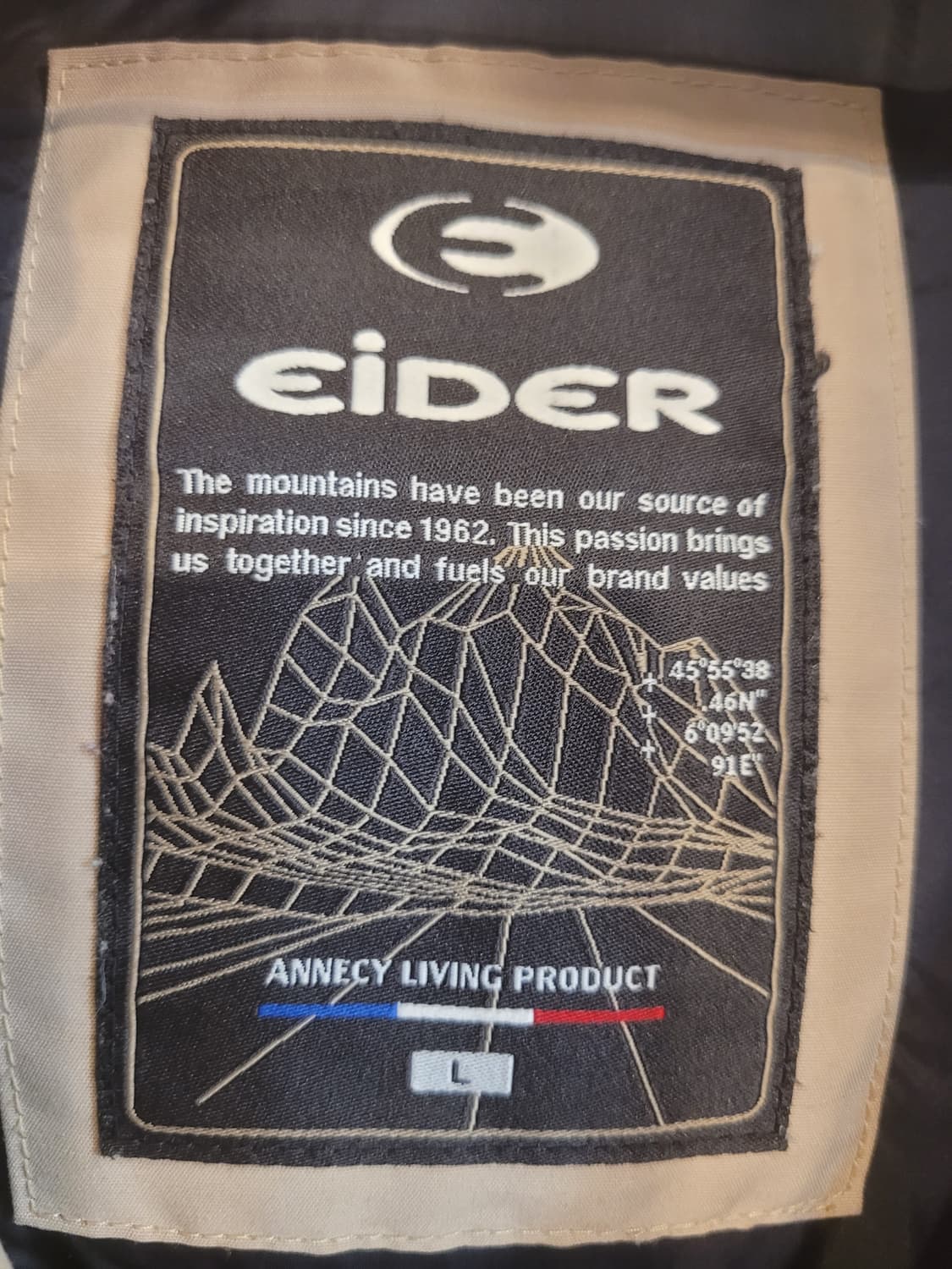 아이더 카라스 알파 다운 패딩 L 상품이미지3