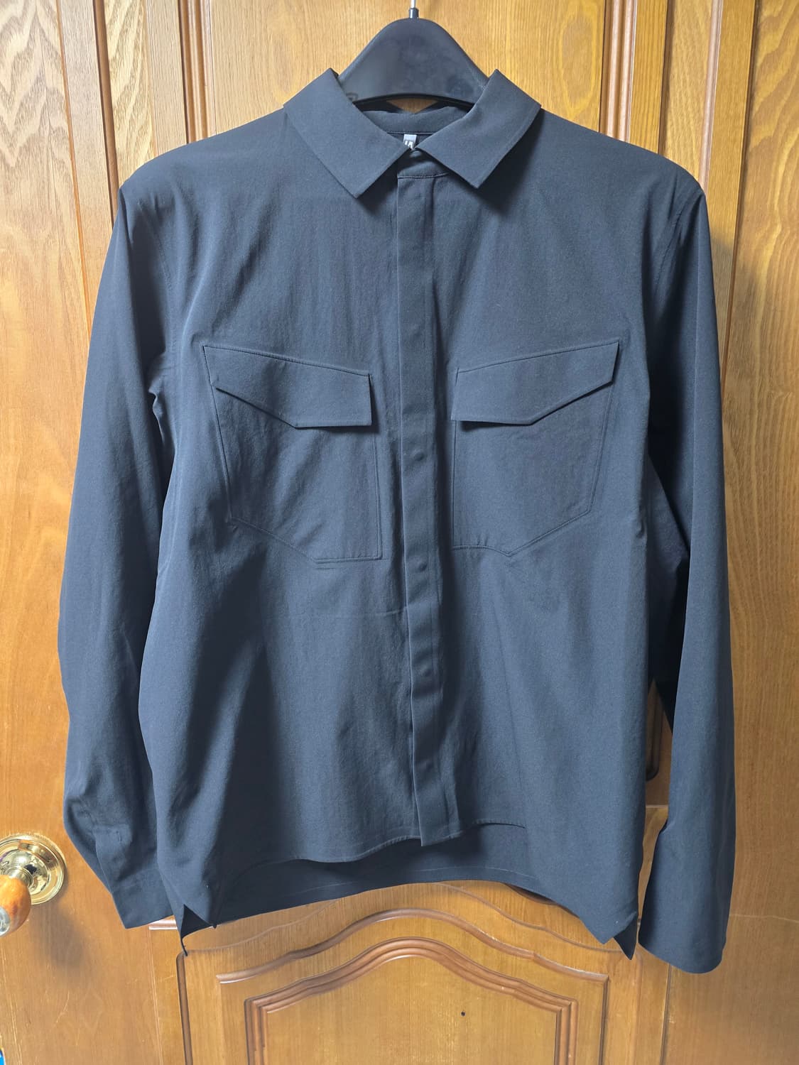 아크테릭스 베일런스 필드 LS셔츠 블랙 상품이미지1