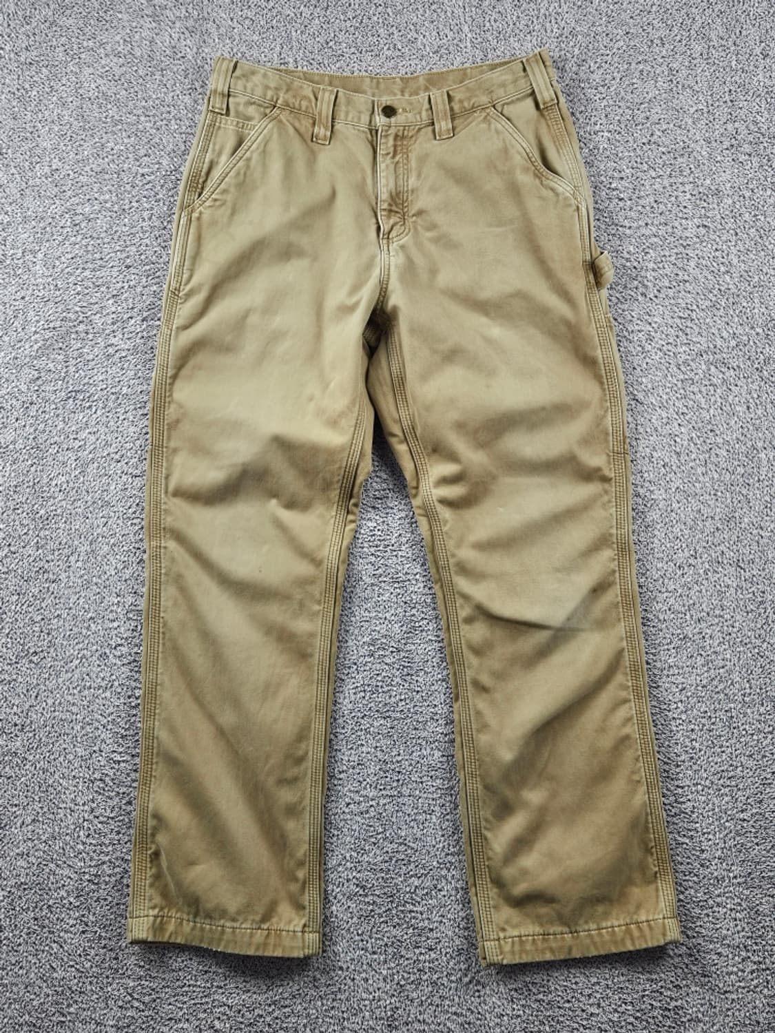 칼하트 헤비 플란넬 코튼 카펜터 워크 팬츠 ( 32X30 )/ 11102 상품이미지2