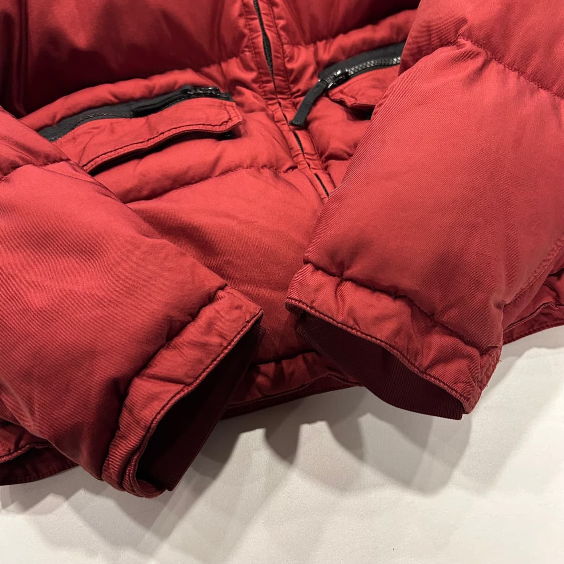 [L] 13ss 스톤아일랜드 thermo 다운 패딩 버건디 A762 상품이미지8
