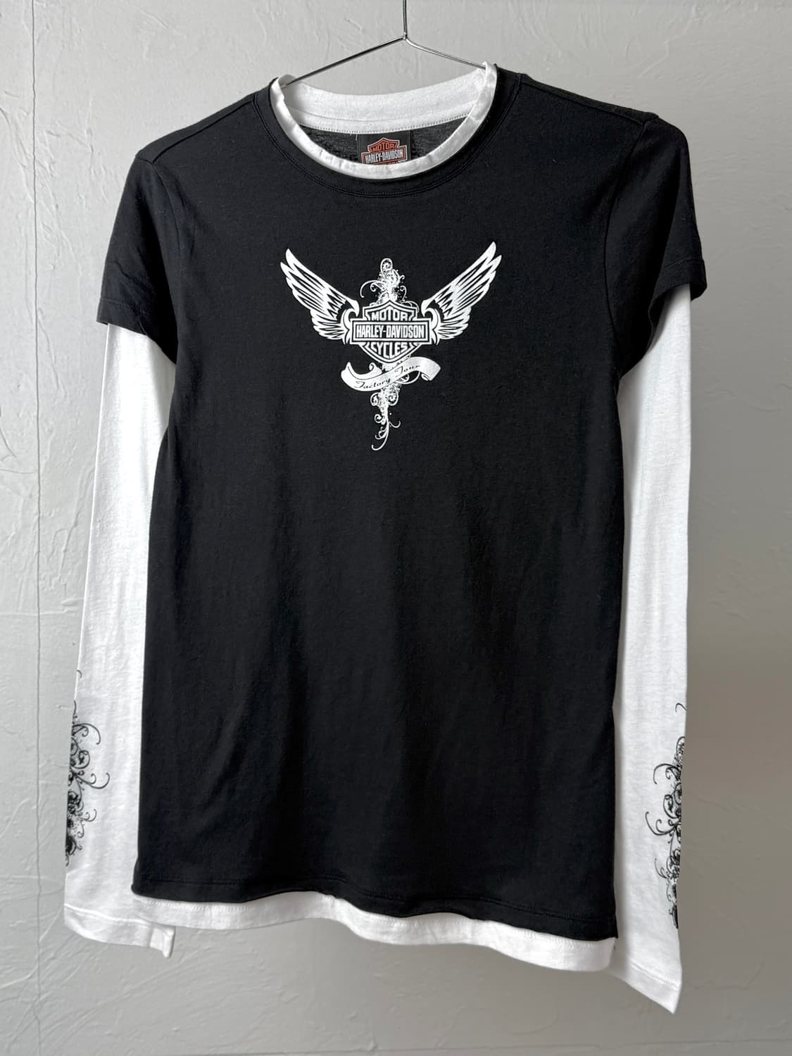 할리데이비슨 레이어드 롱 슬리브 상품이미지2