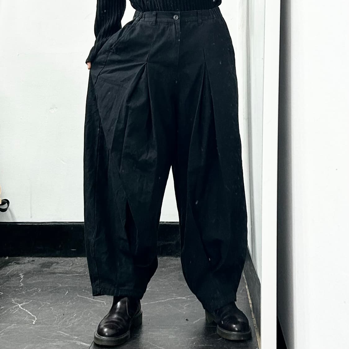 앵글런 벌룬 와이드 팬츠 상품이미지2