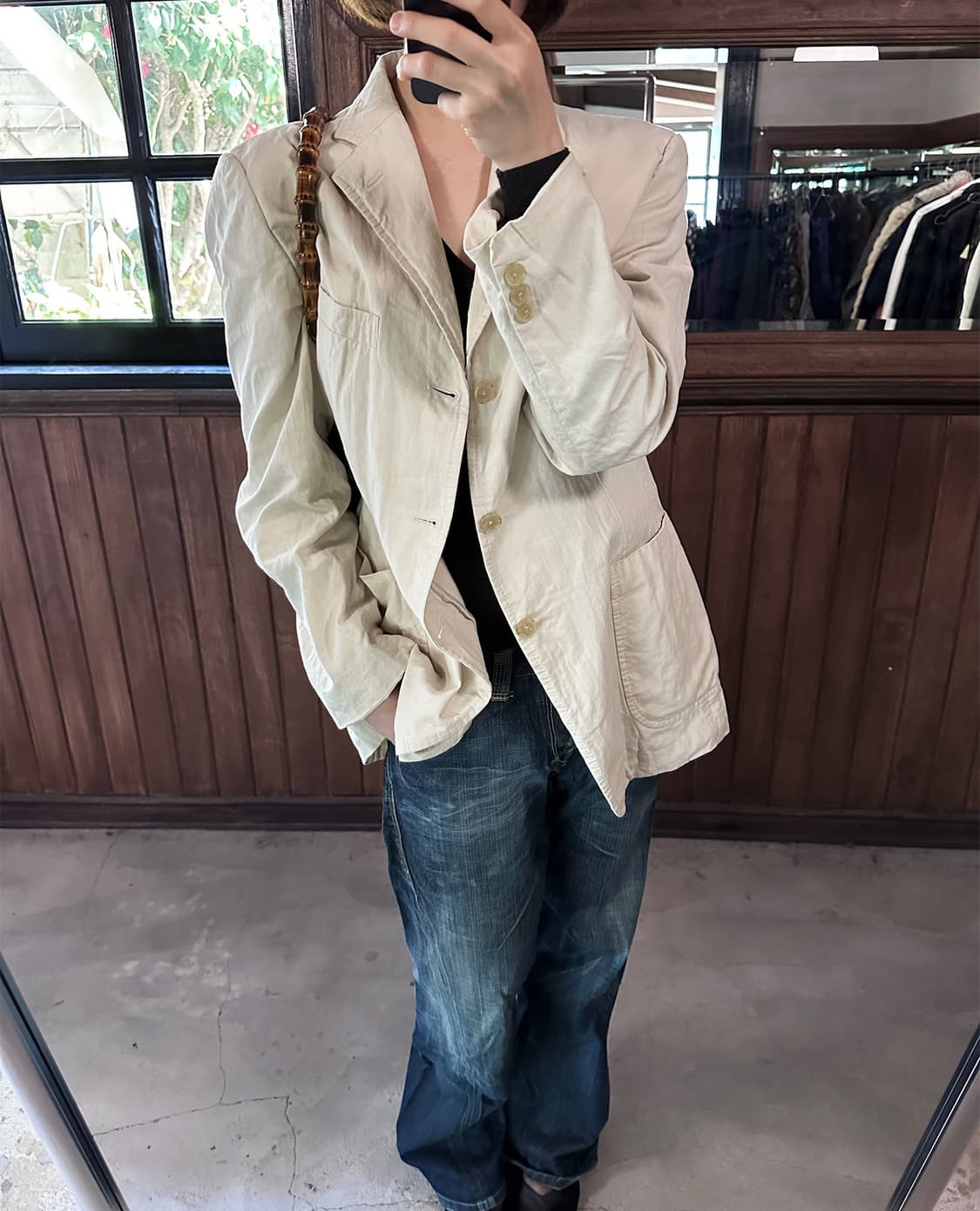 BURBERRY LONDON cotton tailored jacket 상품이미지4
