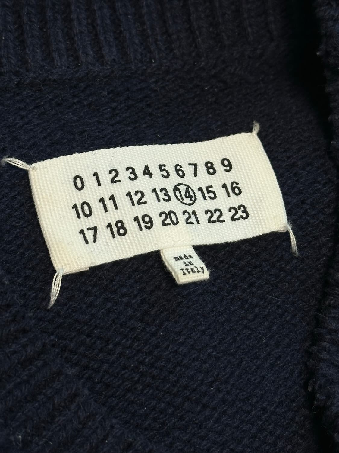 마르지엘라 레이어드 엘보우패치 니트 상품이미지4