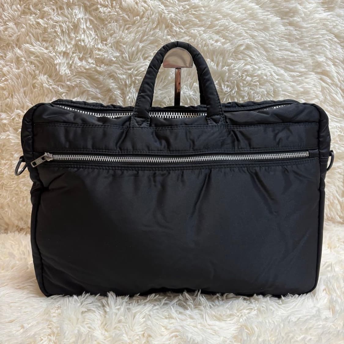 포터 탱커 브리프 가방 블랙 상품이미지4