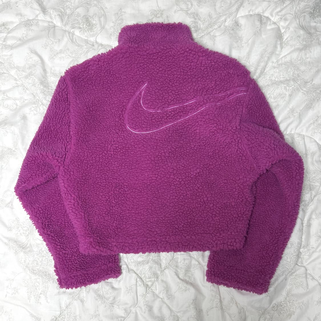 나이키 우먼 쉐르파 플리스 집업 상품이미지3