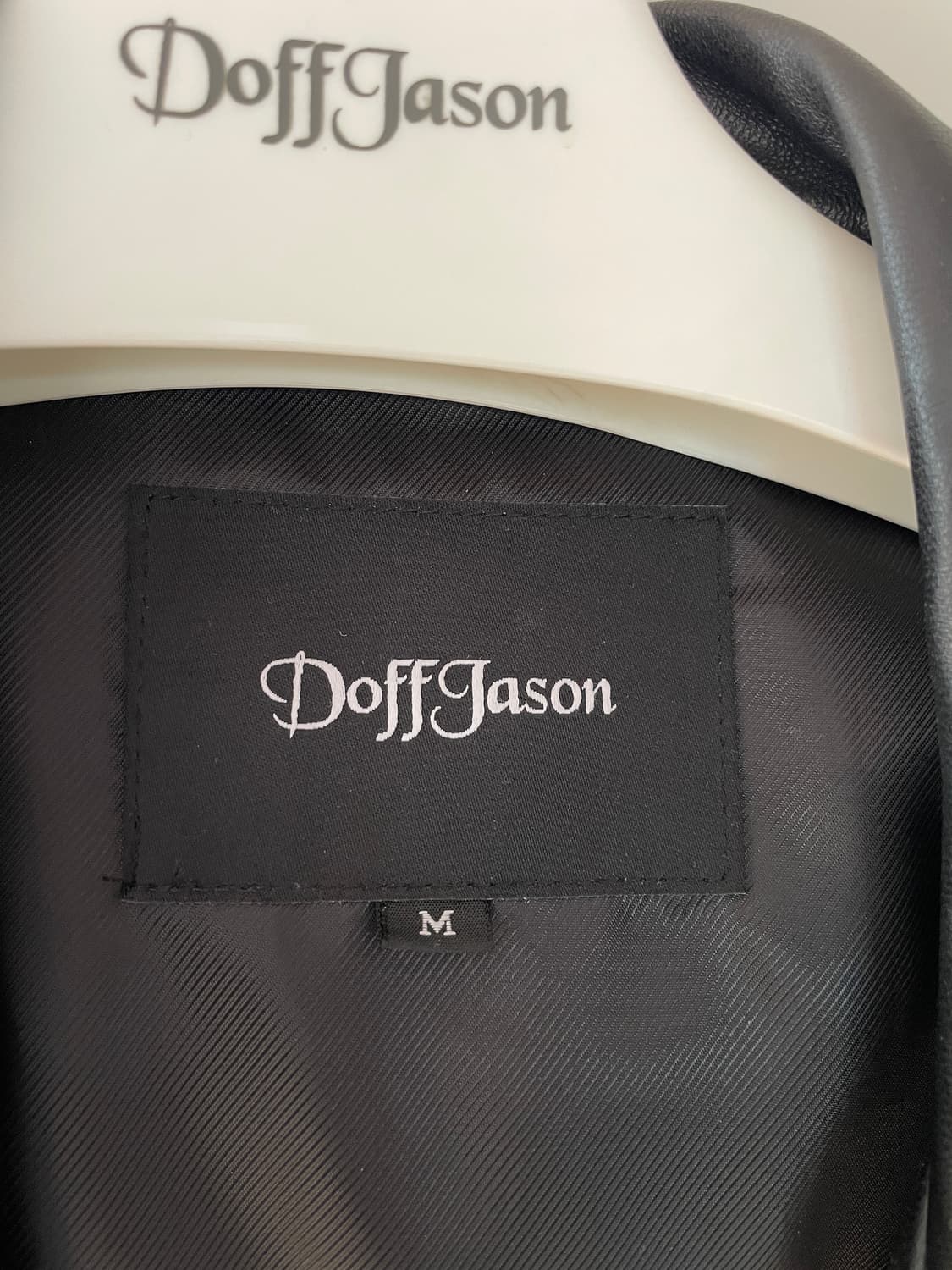 도프제이슨 램스킨 라이더자켓 M 상품이미지3