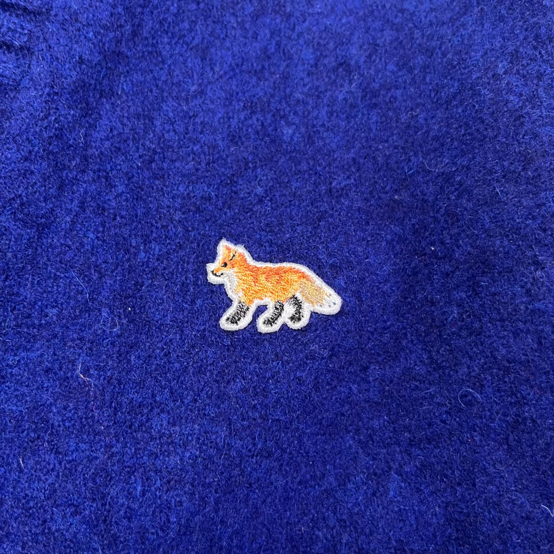 95 메종키츠네 폭스 램스울 가디건  상품이미지5