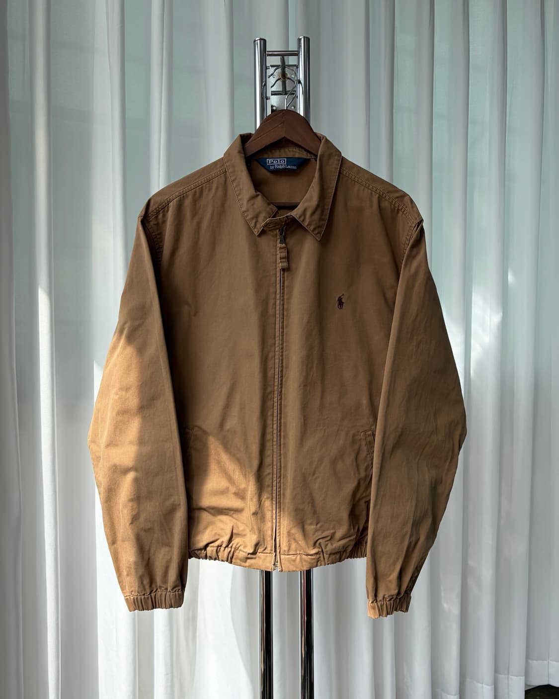 [L]폴로 랄프로렌 브라운 블루종 스윙톱 자켓 상품이미지2