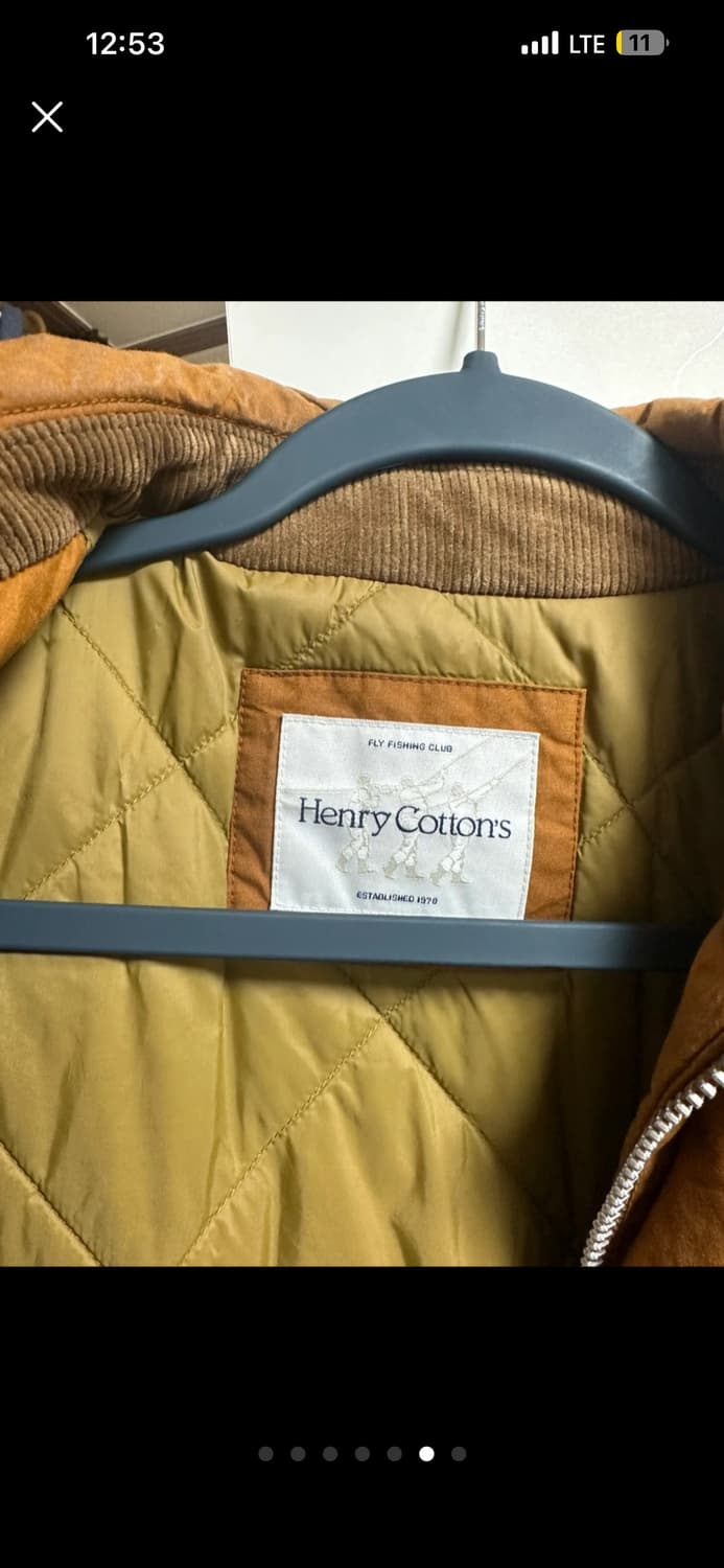 헨리코튼 FFC 왁스자켓 피셔맨 XL 황금사이즈 팔아요 상품이미지6