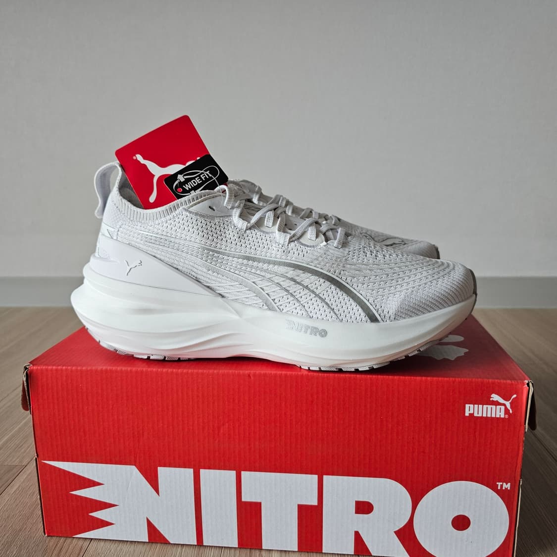 265 새제품) 푸마 포레버런 나이트로 2 와이드 런닝화 러닝화 남자 상품이미지1