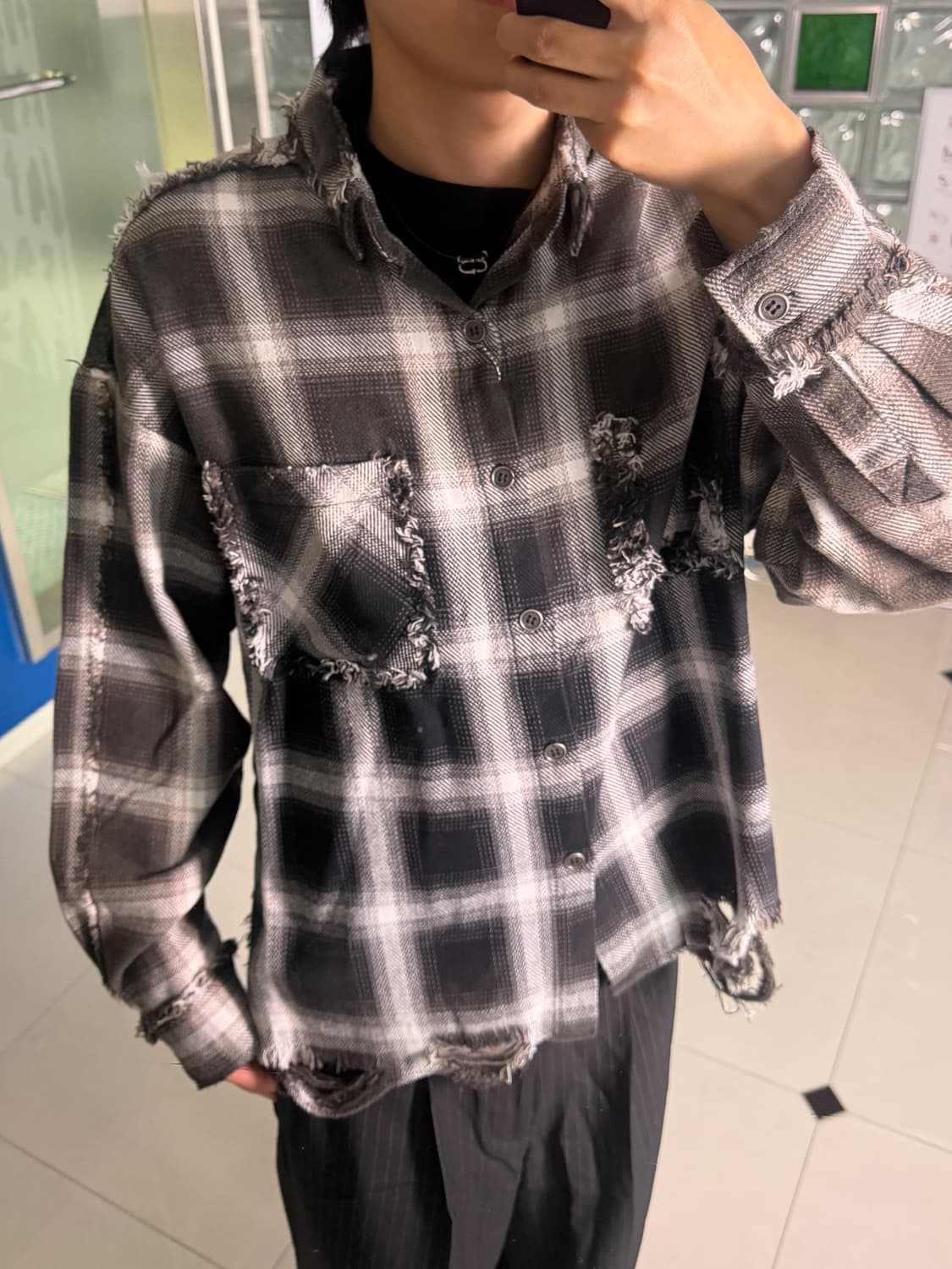 blast check shirts 상품이미지1