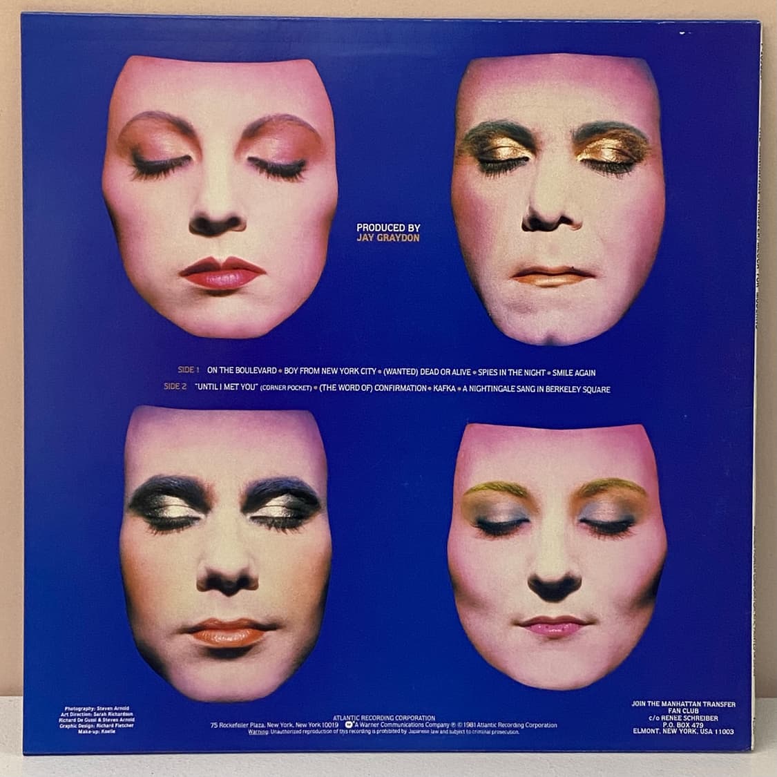 (LP) The Manhattan Transfer - Mecca For 상품이미지2