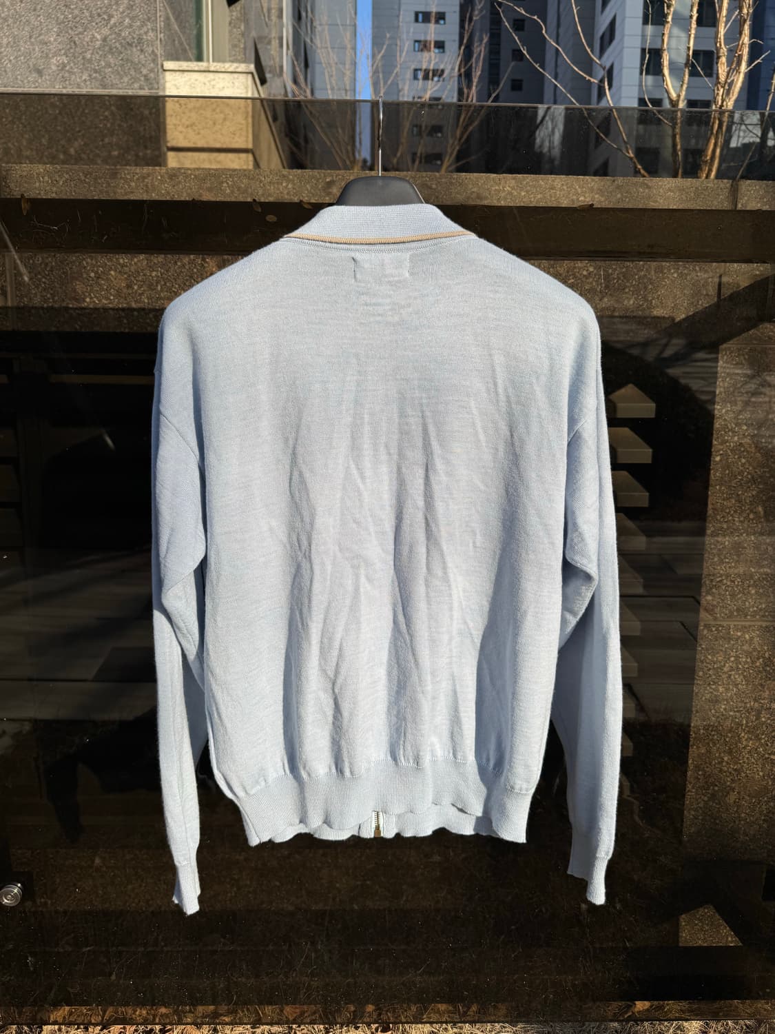 라스벳 니트 집업 상품이미지3