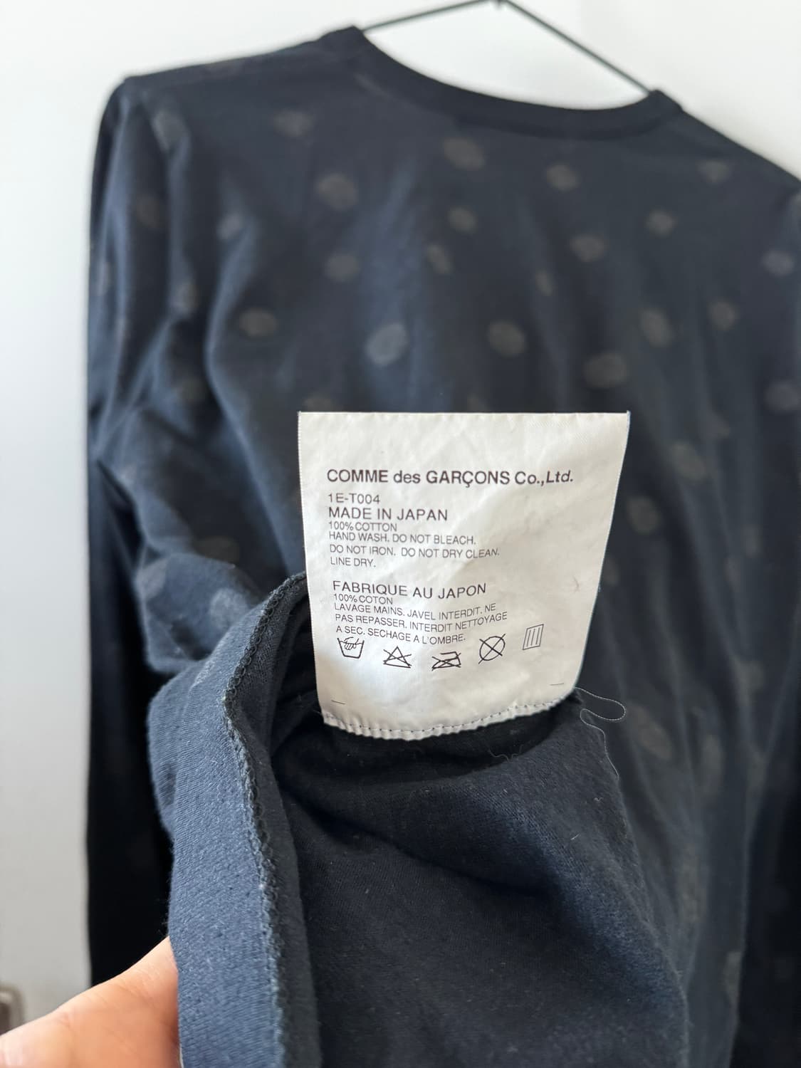 Comme des Garcons dot t-shirt 상품이미지5