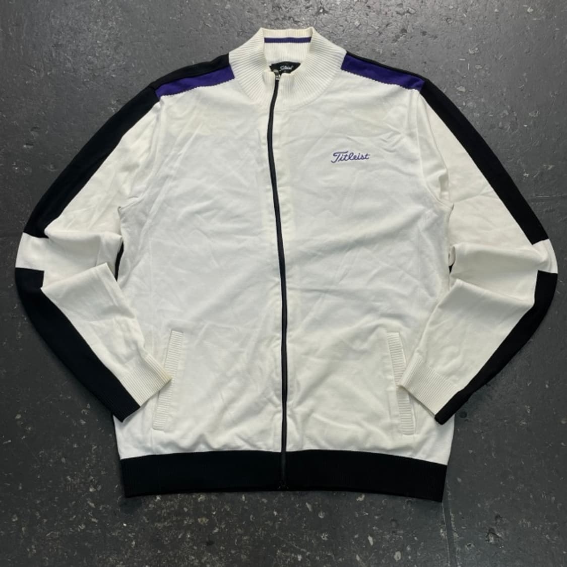 105 타이틀리스트 방풍 니트집업  상품이미지1