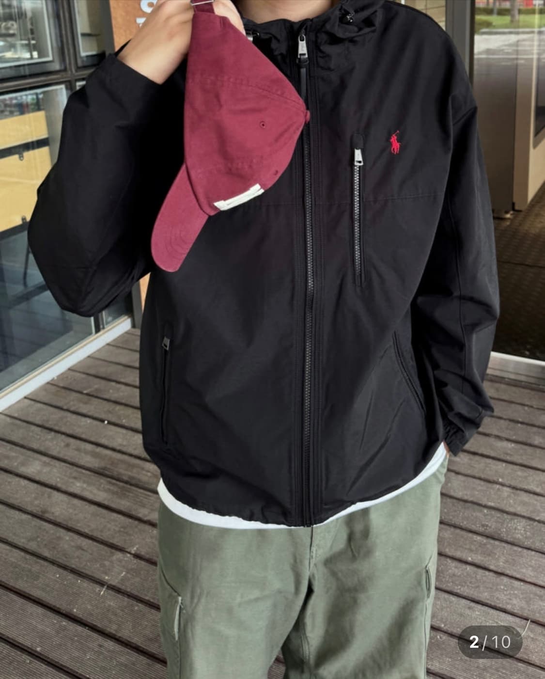 폴로 바람막이 L 구매합니다 상품이미지2