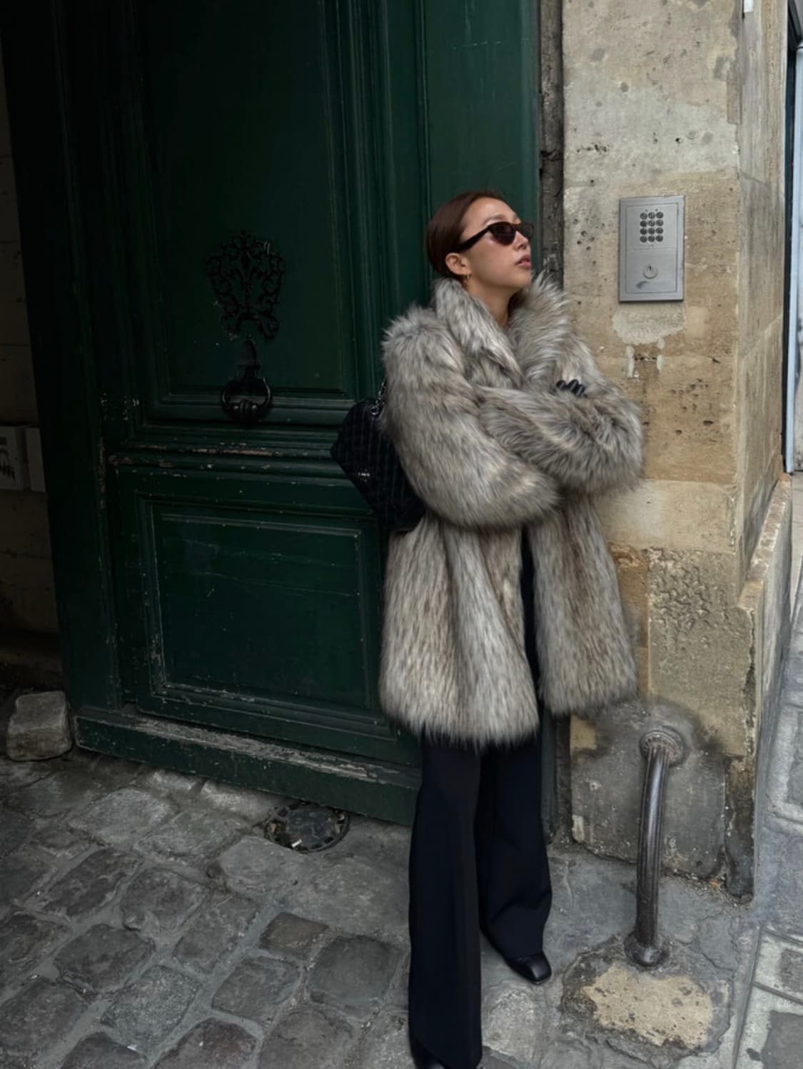 MEMO 퍼 자켓 상품이미지2