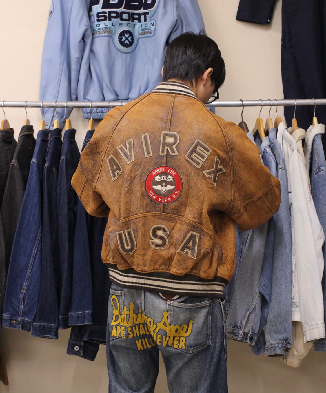 90s 아비렉스 아이콘 자켓 상품이미지1