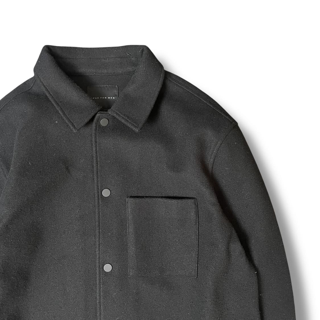 SPAO FOR MEN 블랙 원포켓 숏 자켓 XL 상품이미지3