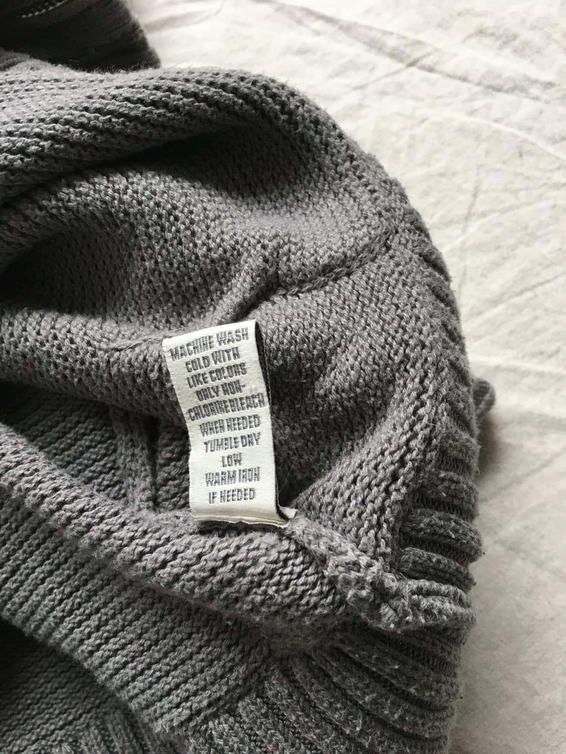 아베크롬비 로고 니트 후드집업 상품이미지6