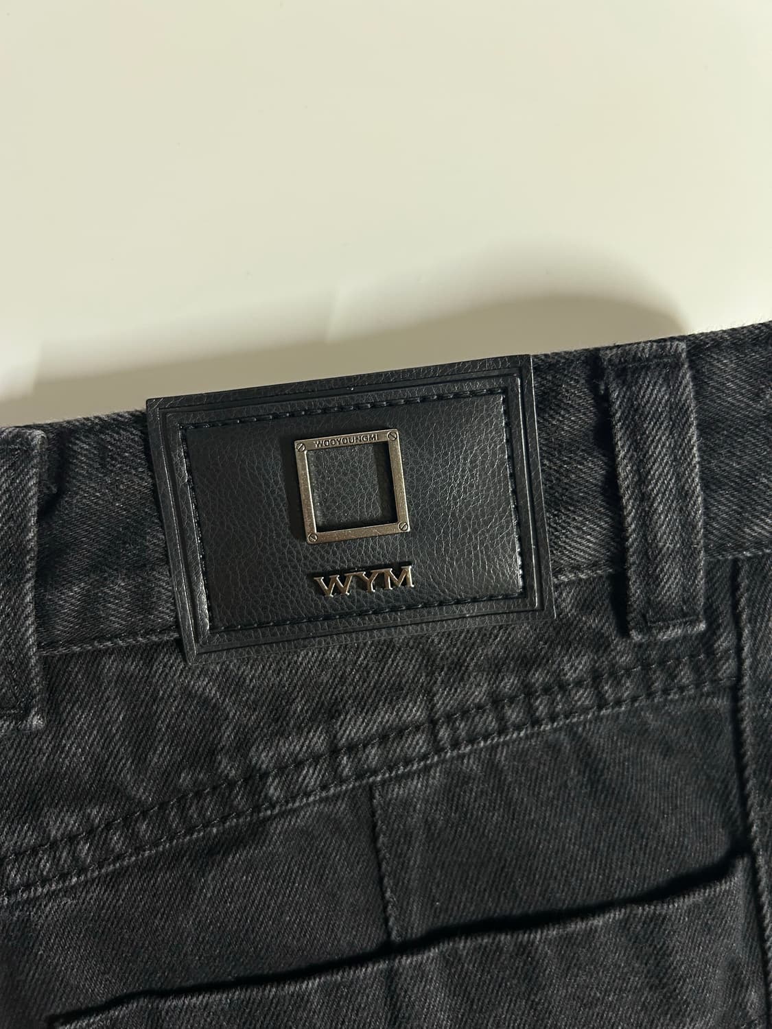 우영미 여자 와이드 데님 상품이미지4