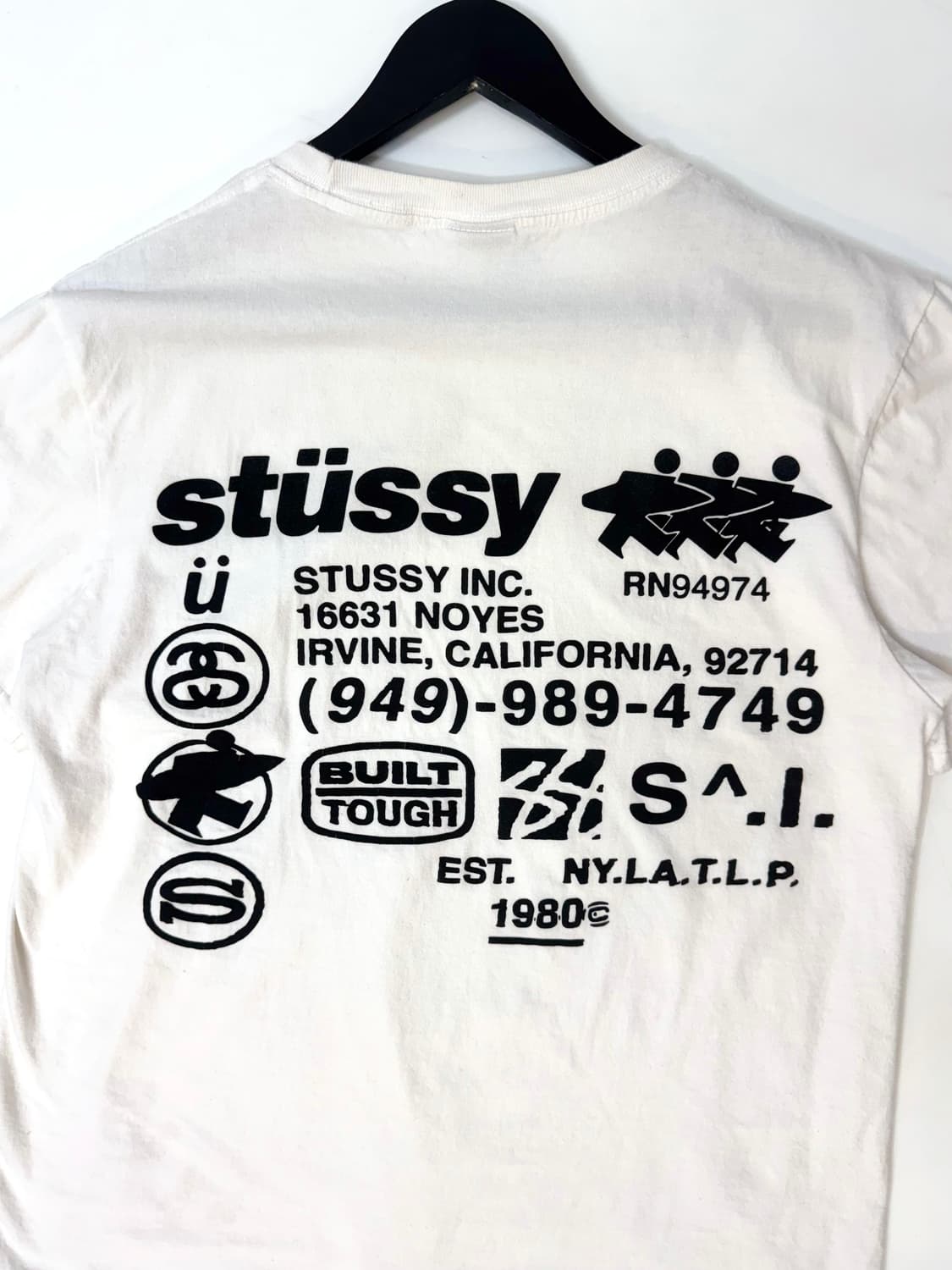 Stussy 스투시 DNA 피그먼트 다이드 티셔츠 내츄럴 상품이미지6