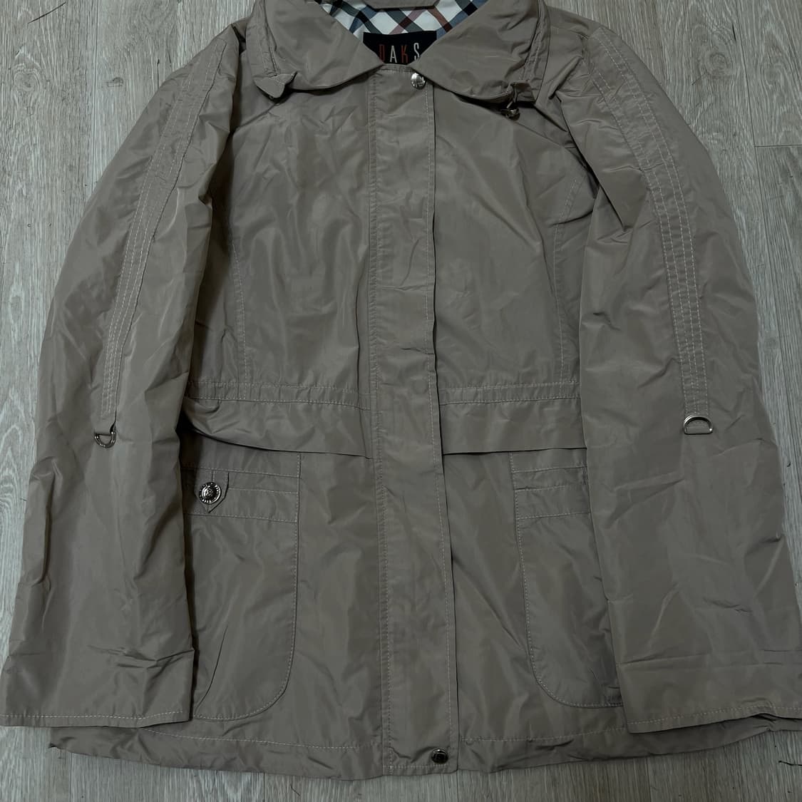 닥스 여성 하이넥 카라 사파리 자켓 M/95  상품이미지3