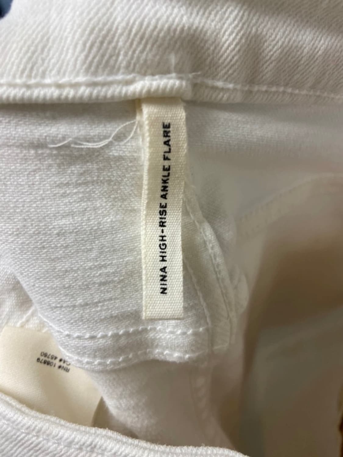 랙앤본 니나 하이라이즈 앵클 플레어 진 (미착용) 상품이미지4
