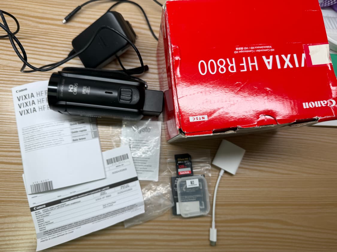 Canon hf r800 팝니다 상품이미지10